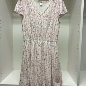 Old Navy Pink Floral Mini Dress